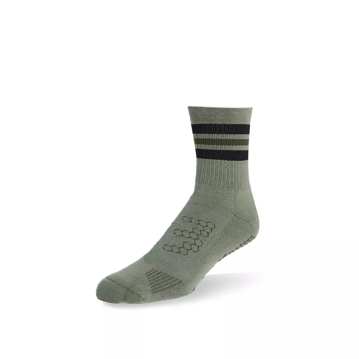BASE 33 Crew Grip Socks - Real Grip Socks For Men