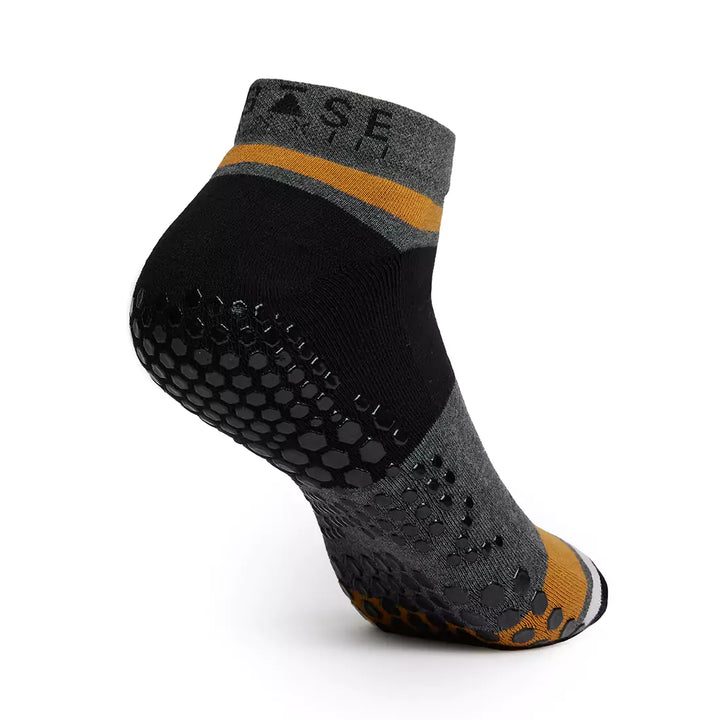 BASE 33 Low Rise Grip Socks - Real Grip Socks For Men