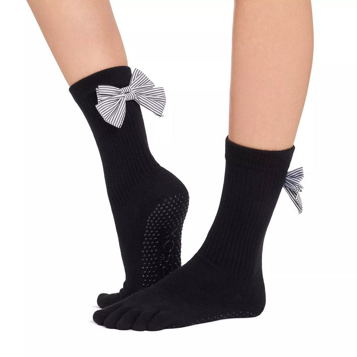 ToeSox Full Toe Crew Grip Socks