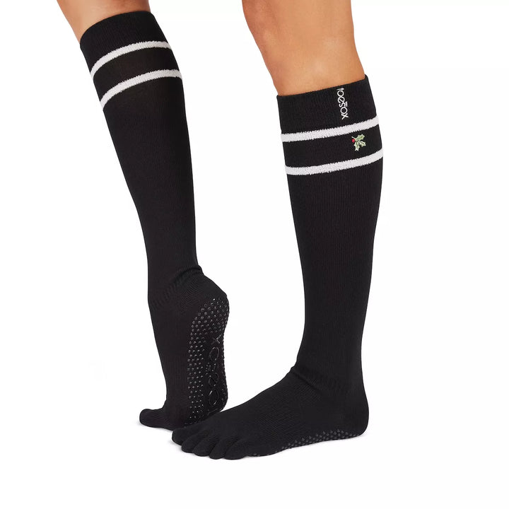 Full Toe Scrunch Knee High Grip Sock