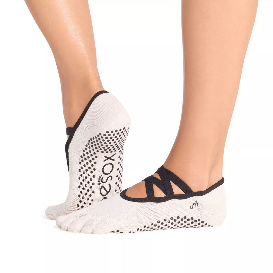 ToeSox Full Toe Elle Grip Socks