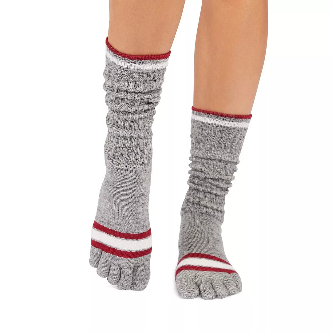 Full Toe Slouch Grip Socks