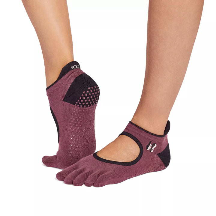 Full Toe Bellarina Ultra Fine Knit Grip Socks
