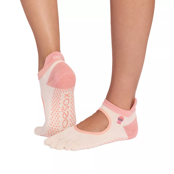 Full Toe Bellarina Ultra Fine Knit Grip Socks
