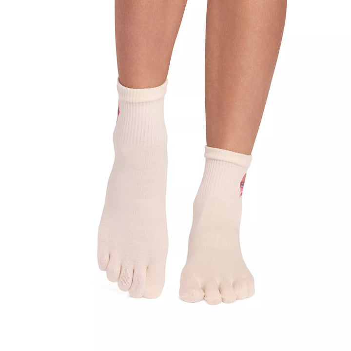 Full Toe Melody Ultra Fine Knit Grip Socks