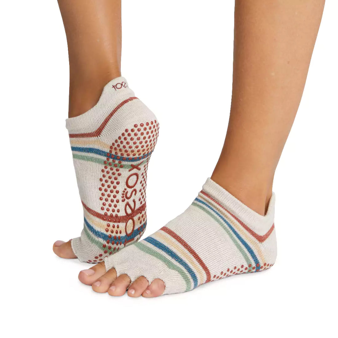 TOE SOX Half Toe Bellarina Grip Socks