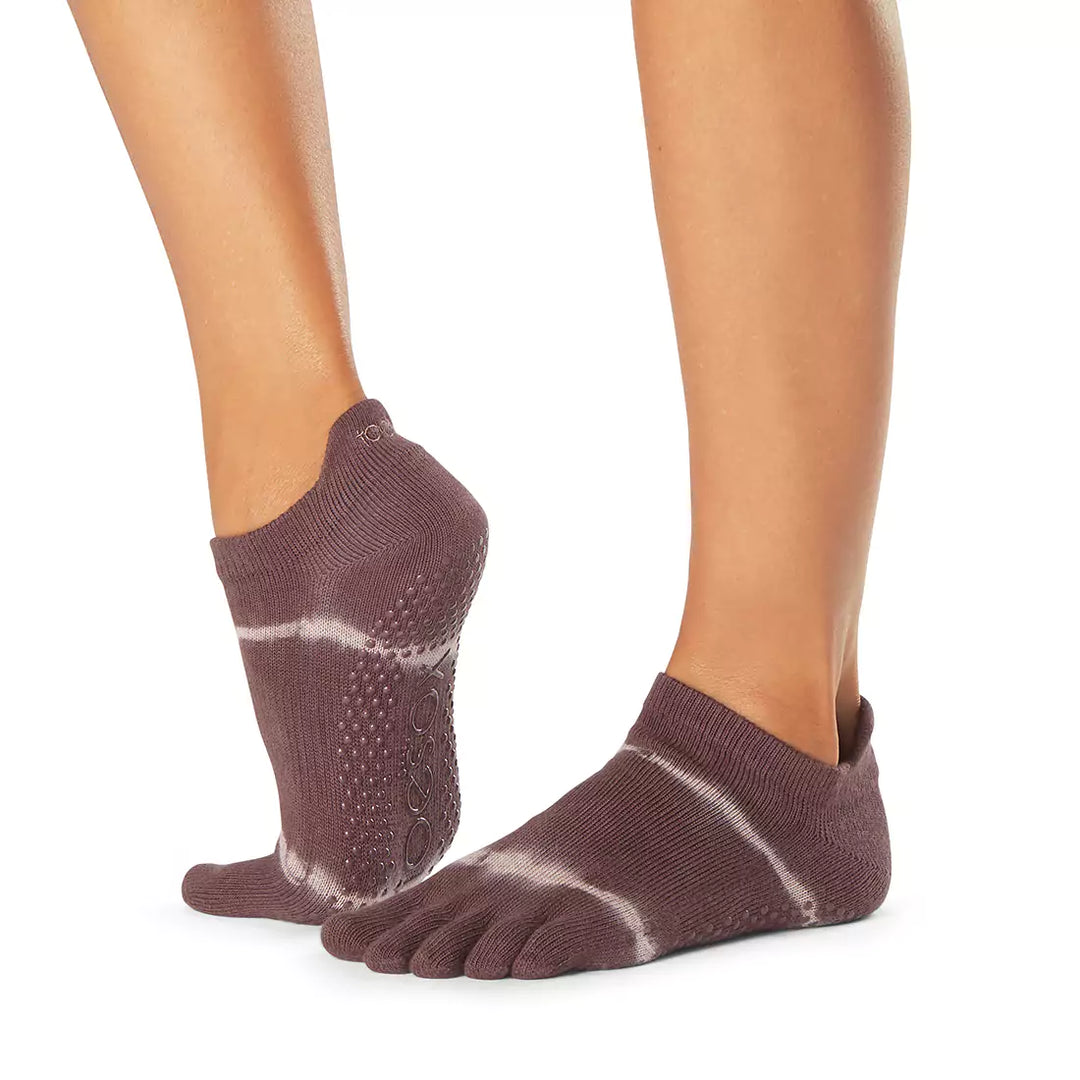 Toesox Low Rise Full Toe Multi Pack – Grip Non-Slip Toe Socks for Pilates  Barre Yoga