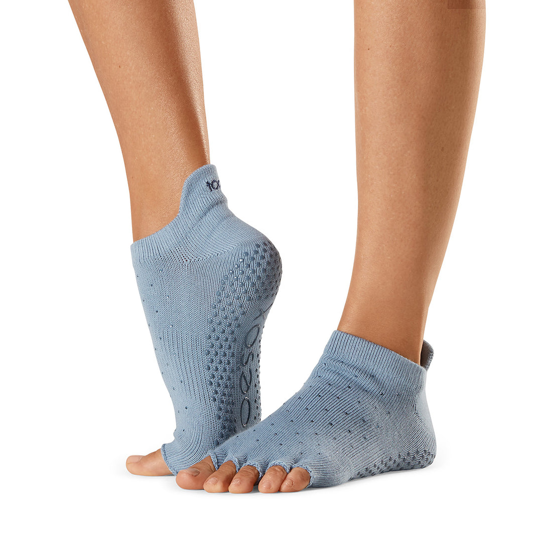 Half Toe Low Rise Grip Socks