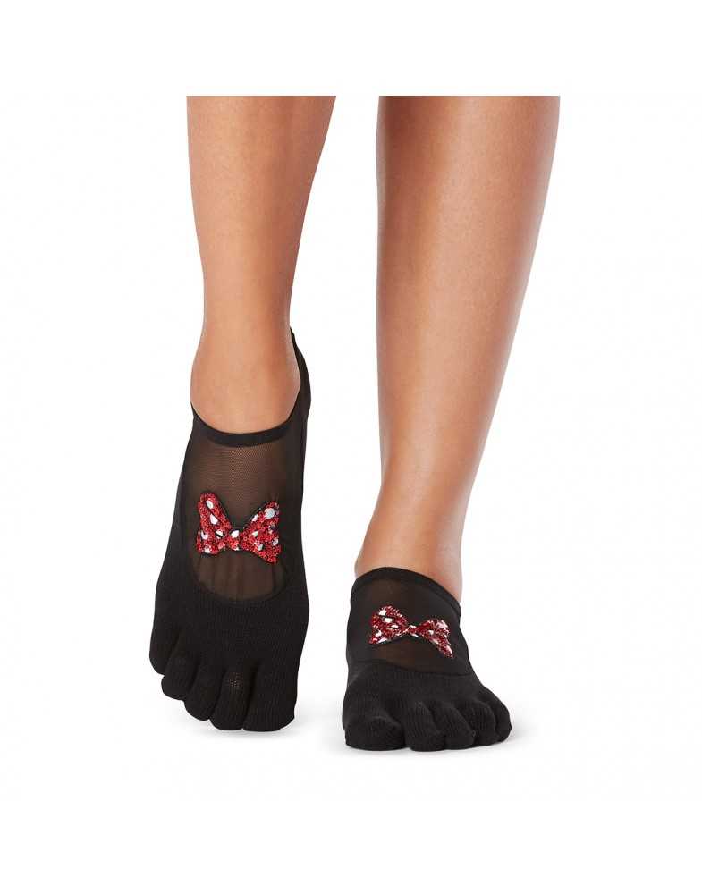 Full Toe Grip Luna Polka Dot Glam Disney Socks ToeSox Australia